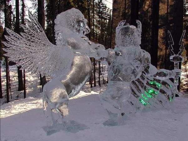 Shangrala's Ice Sculpture Art 2