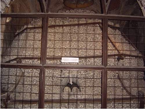 Shangrala's Chapel With Human Bone Art