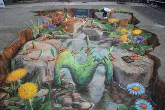 Shangrala's Chalk Art 2