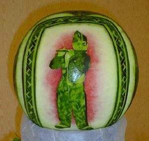 Shangrala's Watermelon And Egg Art