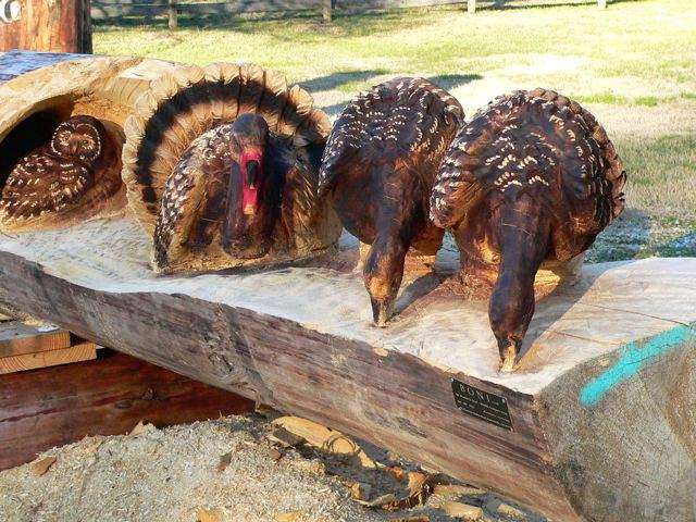 Shangrala's Chainsaw Wood Carving Art