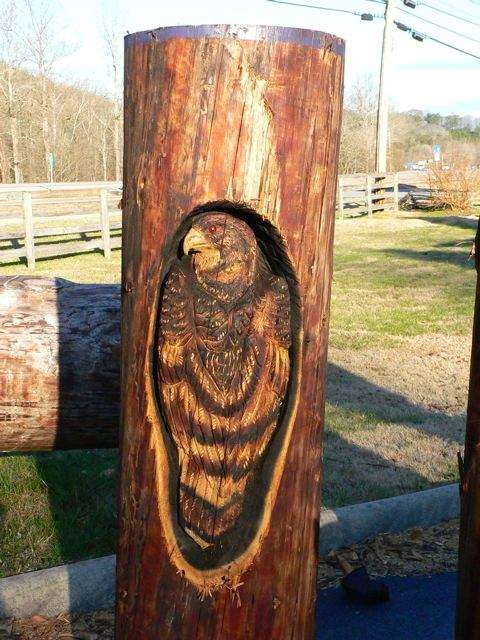 Shangrala's Chainsaw Wood Carving Art