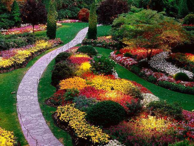 Shangrala's Butchart Gardens