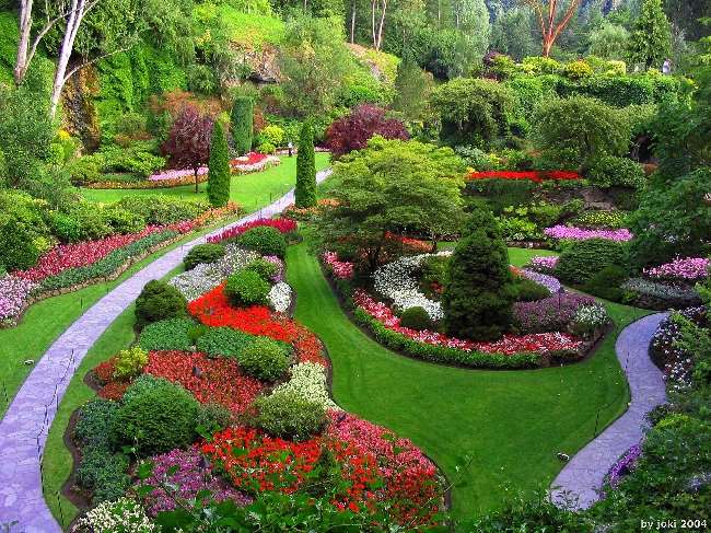 Shangrala's Butchart Gardens