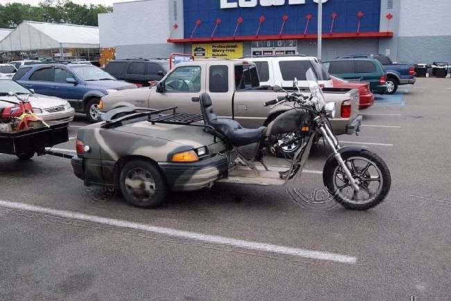 Shangrala's Amazing Bike Car