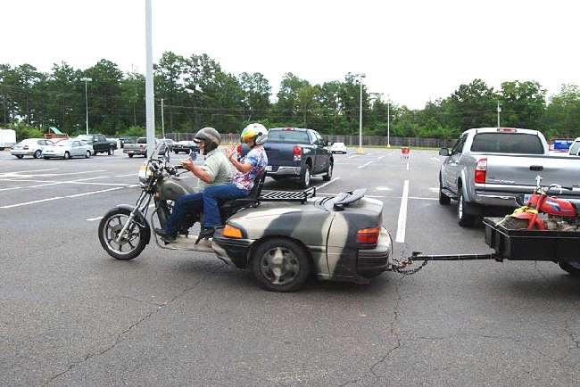 Shangrala's Amazing Bike Car