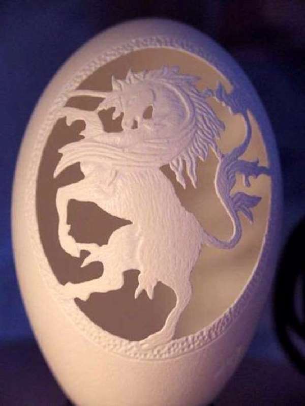 Shangrala's Egg Sculpture Art