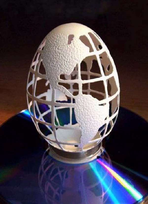 Shangrala's Egg Sculpture Art