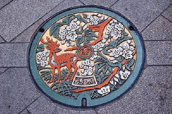 Shangrala's Japan Manhole Cover Art