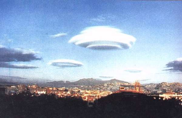 Shangrala's Lenticular Clouds Or UFO