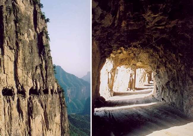 Shangrala's Guoliang Tunnel Road