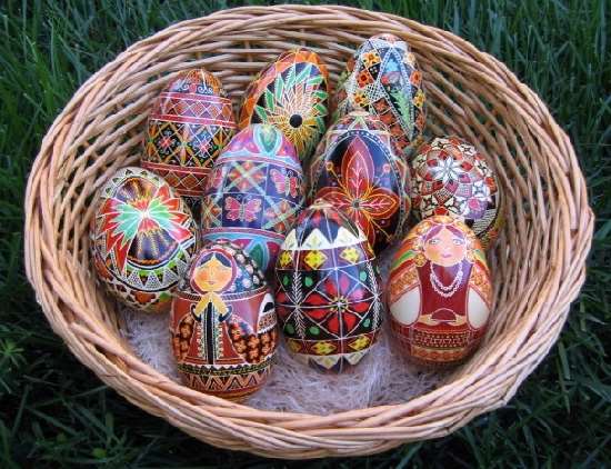 Shangrala's Pysanky Easter Eggs