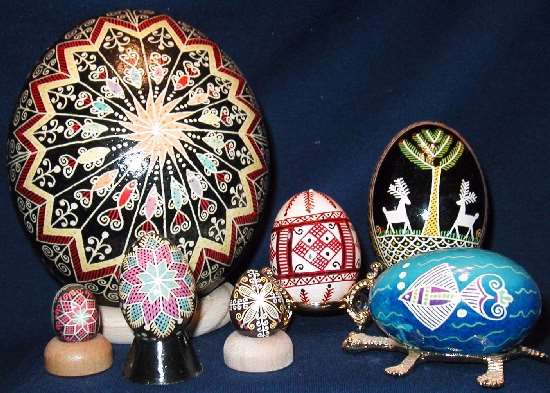 Shangrala's Pysanky Easter Eggs