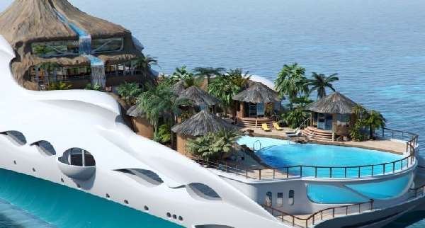 Shangrala's Luxury Yacht