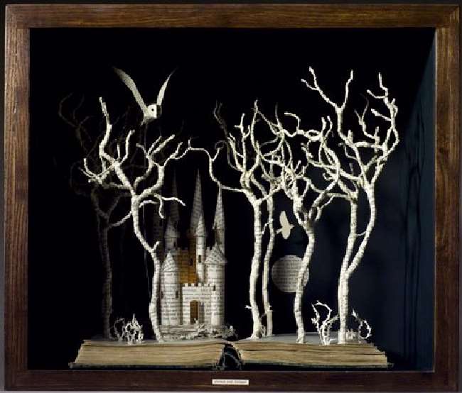 Shangrala's Book Sculpture Art