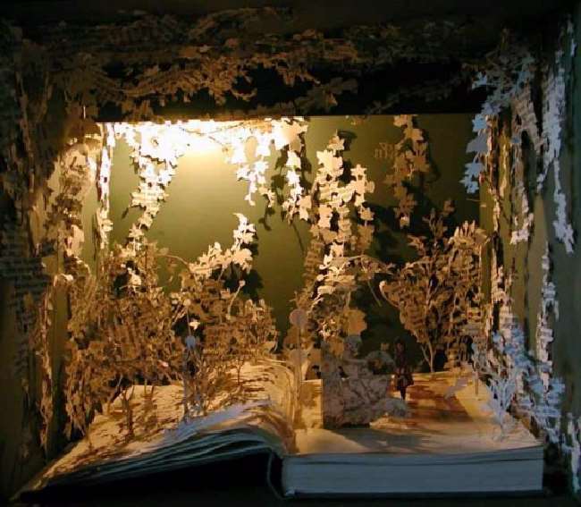 Shangrala's Book Sculpture Art