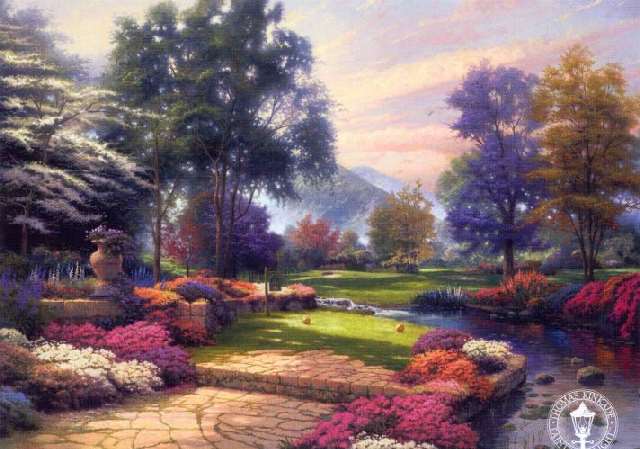 Shangrala's Kinkade - Painter Of Light!