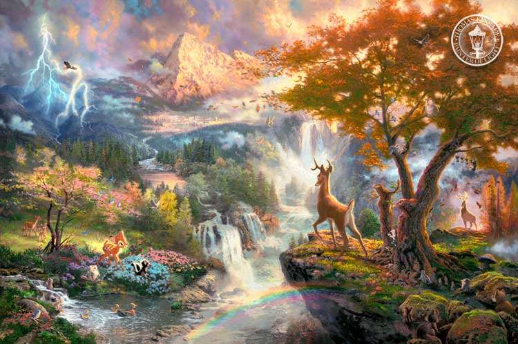 Shangrala's Kinkade - Painter Of Light!