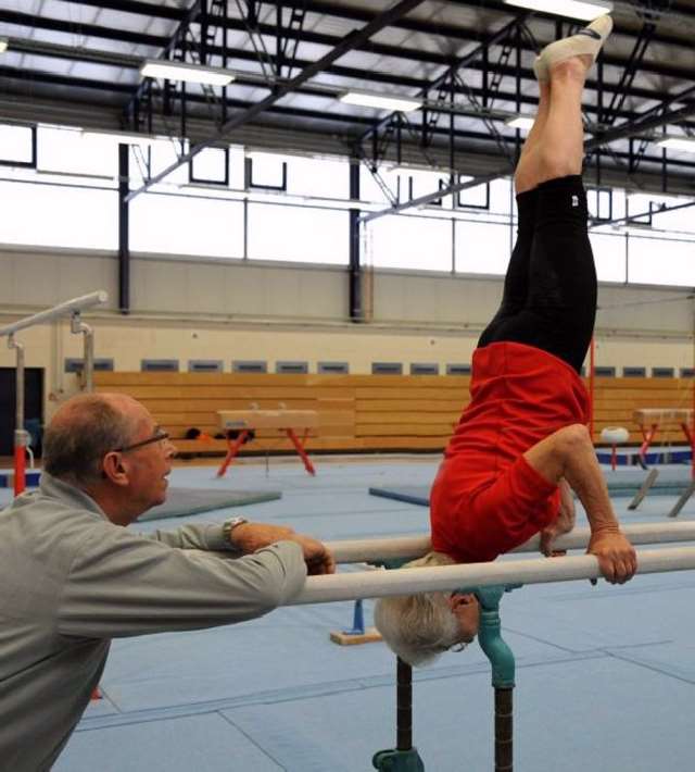 Shangrala's 86 Year Old Grandma Gymnast