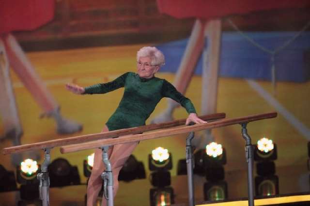 Shangrala's 86 Year Old Grandma Gymnast