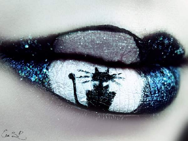 Shangrala's Halloween Lip Art