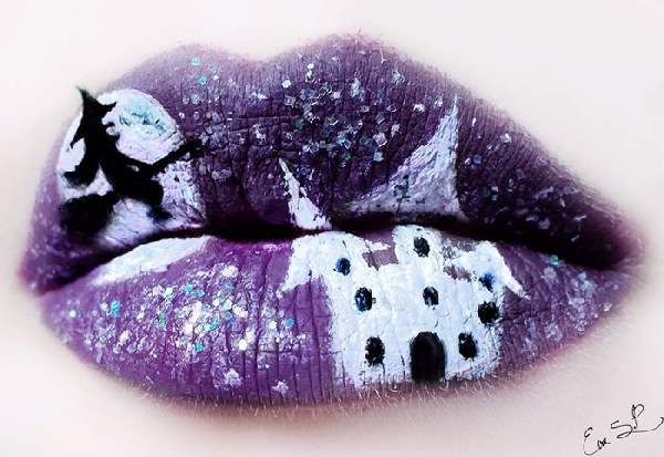 Shangrala's Halloween Lip Art