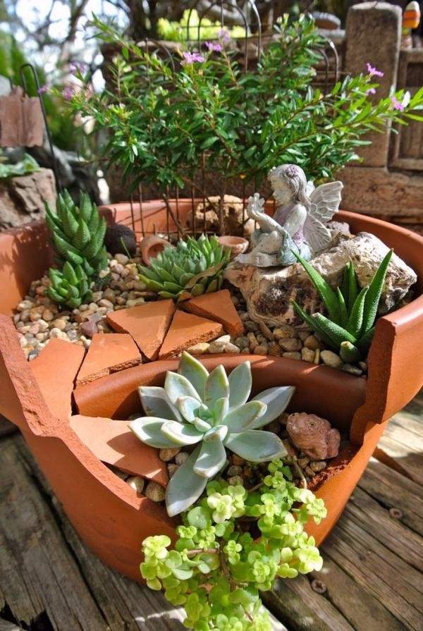 Shangrala's Fairy Garden Pot Art 2