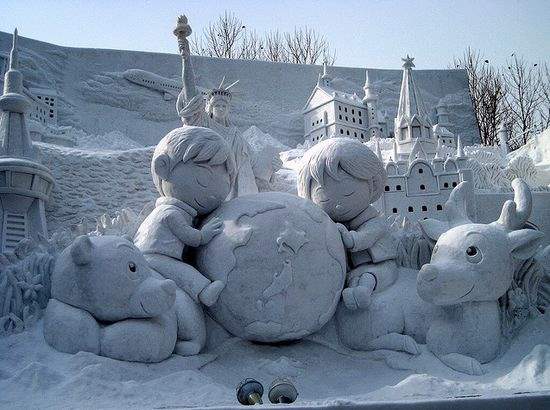 Shangrala's Snow Sculpture Art