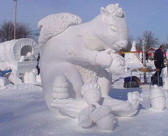 Shangrala's Snow Sculpture Art