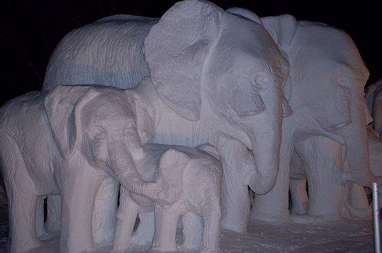 Shangrala's Snow Sculpture Art