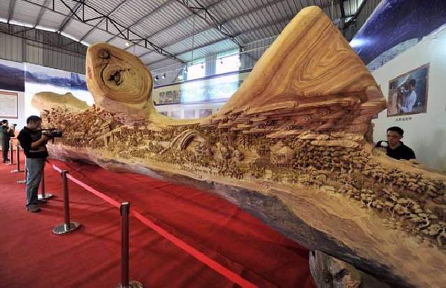 Shangrala's Tree Trunk Art