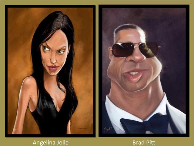 Shangrala's Celebrity Caricatures