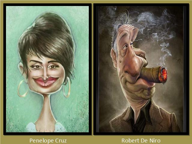 Shangrala's Celebrity Caricatures 2