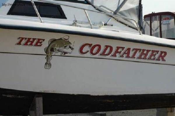 Shangrala's Humorous Boat Names