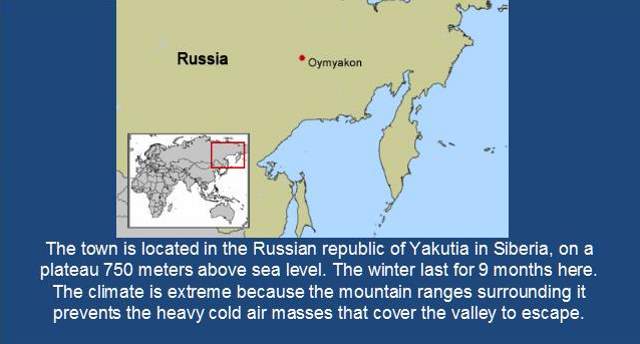 Shangrala's World's Coldest City