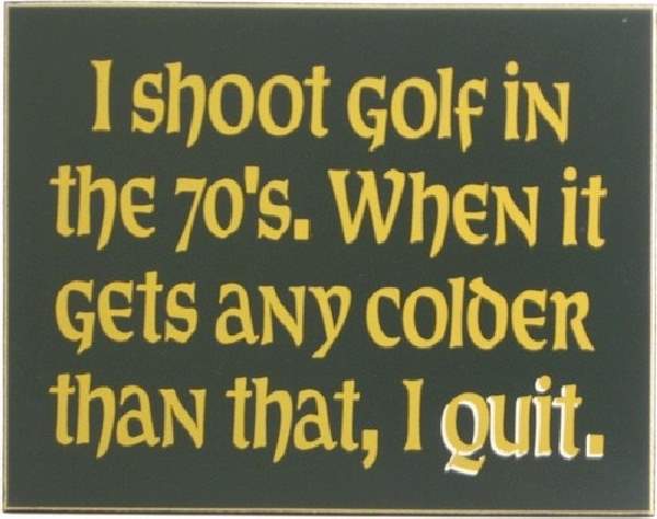 Humor With Golf