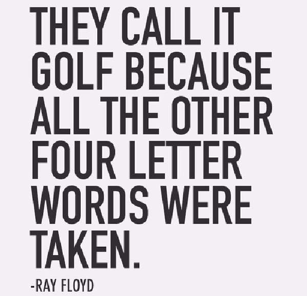 Humor With Golf