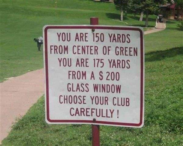 Humor With Golf