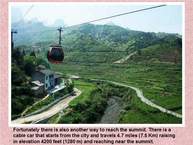 Shangrala's Tianmen Mountain