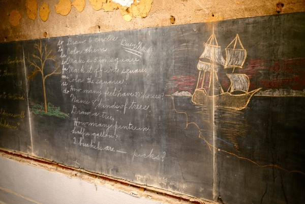 Shangrala's Old 1917 Blackboards