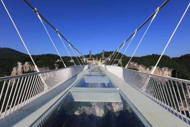 Shangrala's World's Longest Glass Bridge