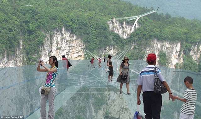 Shangrala's World's Longest Glass Bridge