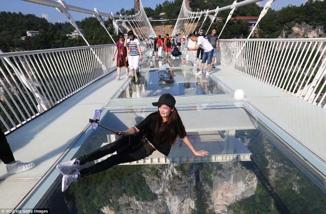 Shangrala's World's Longest Glass Bridge