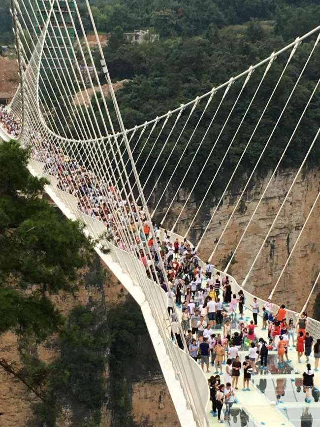 Shangrala's World's Longest Glass Bridge