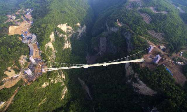 Shangrala's World's Longest Glass Bridge