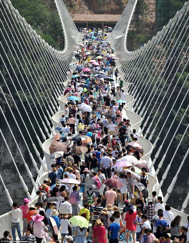 Shangrala's World's Longest Glass Bridge