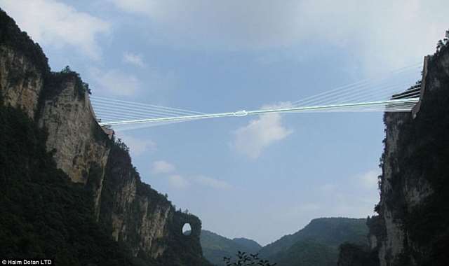 Shangrala's World's Longest Glass Bridge