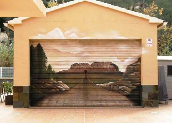 Shangrala's Garage Door Art 2!