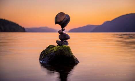 Shangrala's Rock Balancing Art 2