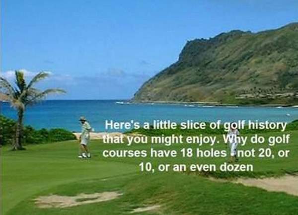 Why Golf Is Better